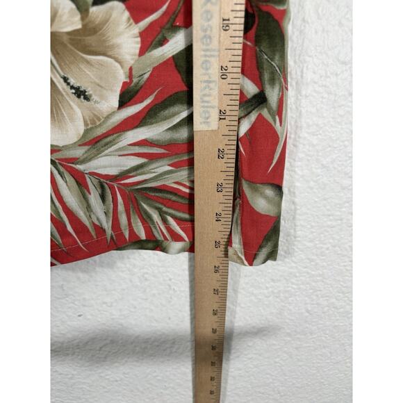 Vintage Koret Country Club Hawaiian Shirt Petite Size‎ M Multicolor Floral - Picture 6 of 8